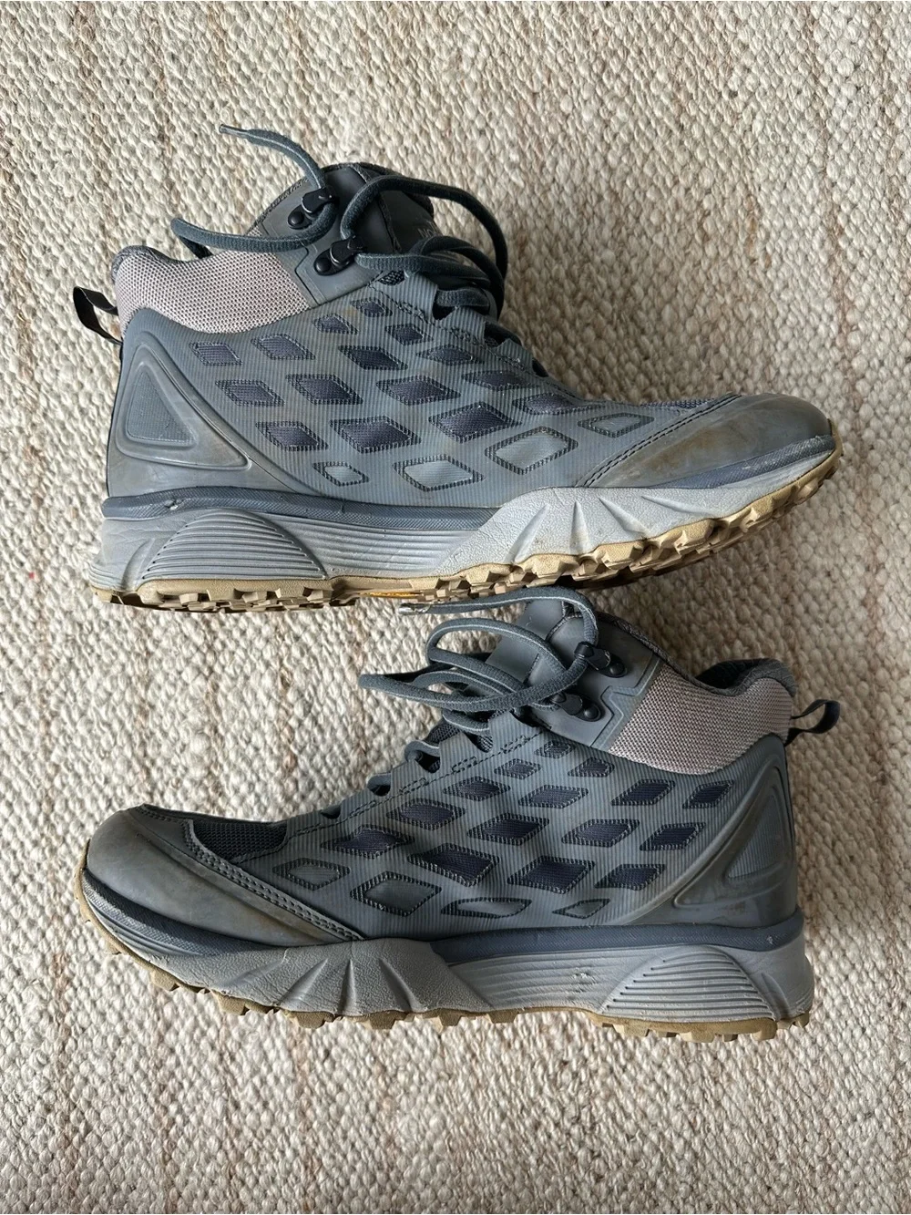 The North Face Men’s Gray Hiking Boots
